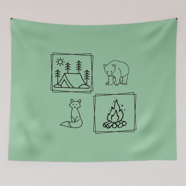 Item preview, Camp Out With The Bears designed and sold by The Wandering Bookworm.