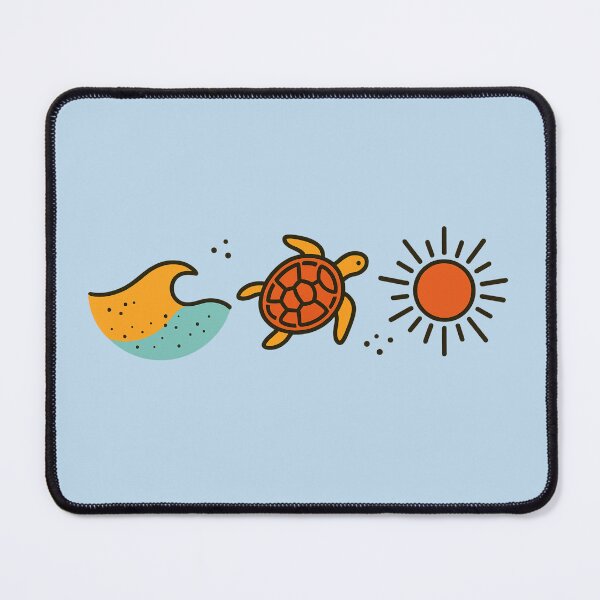 Item preview, cute Ocean Turtle Sun Gift For Women, Summer beach art designed and sold by LuxeGraphix.
