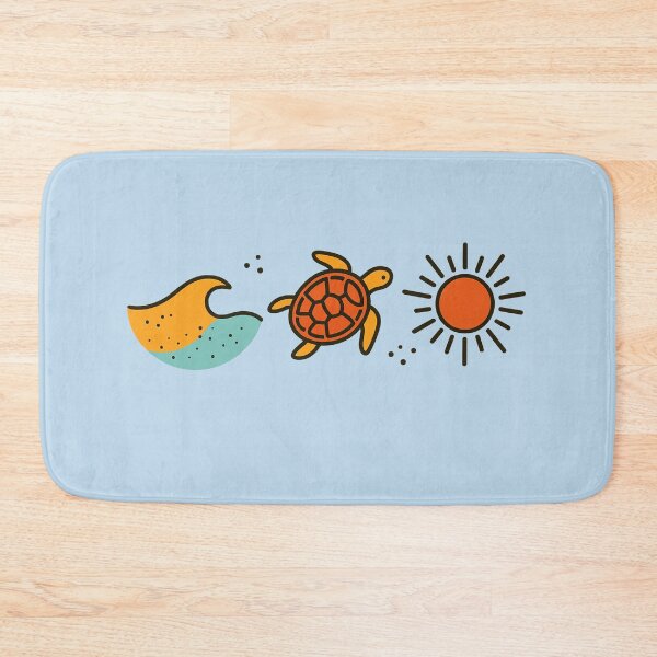 Item preview, cute Ocean Turtle Sun Gift For Women, Summer beach art designed and sold by LuxeGraphix.