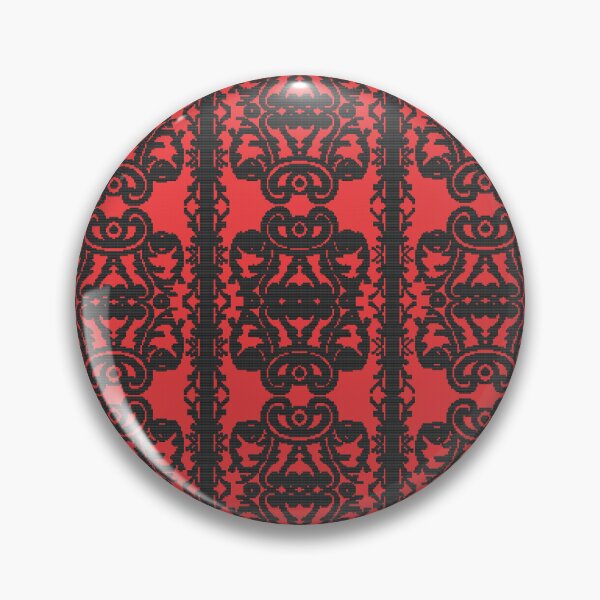 Item preview, Red and Black Taskmaster-style Decoration designed and sold by FlyingJackalope.