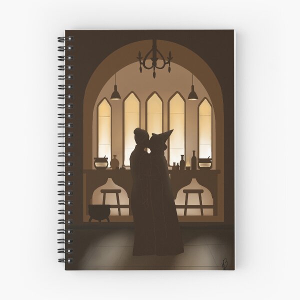 Item preview, Witches in love in potions classroom designed and sold by Rawthg.