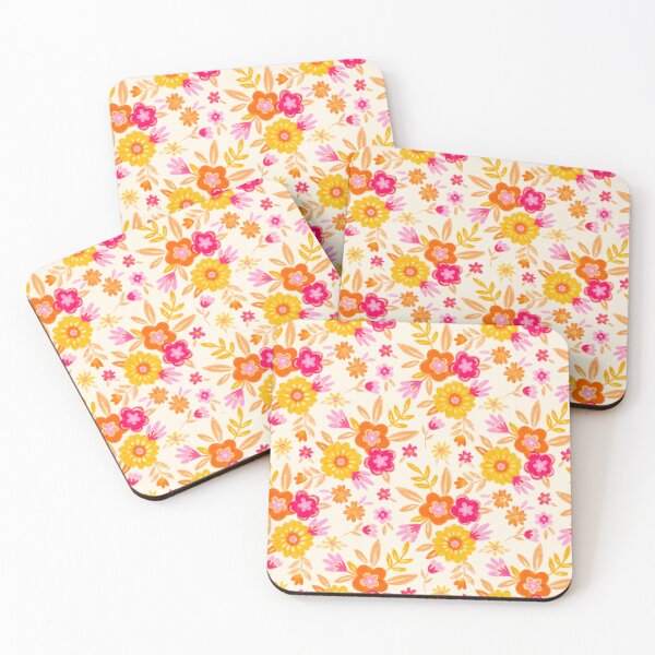 Item preview, Fall flowers with glitters designed and sold by DafneDStudio.