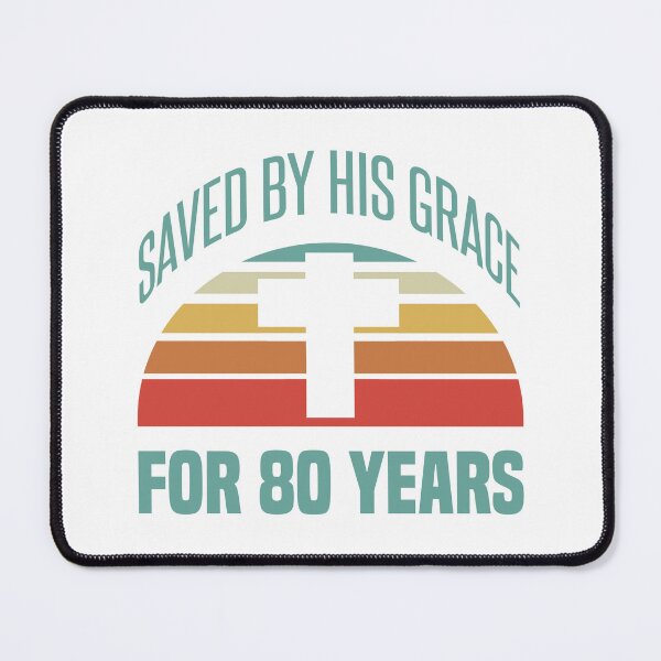 Item preview, 80th Birthday Gift For Christians designed and sold by thepixelgarden.