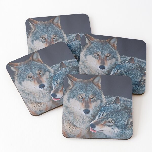 Item preview, Two Wolves Forever designed and sold by Pinkgnomie.