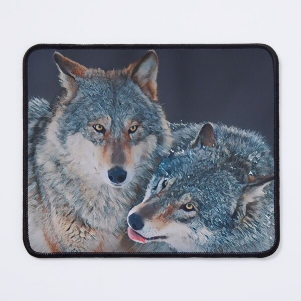 Item preview, Two Wolves Forever designed and sold by Pinkgnomie.
