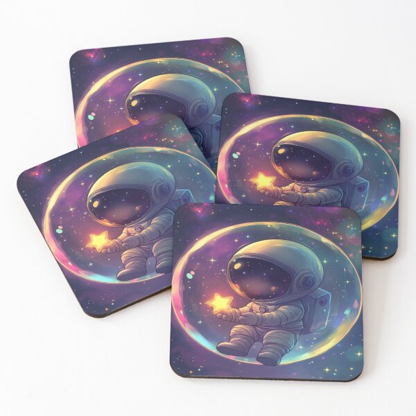 Item preview, Handmade drawing of cosmic astral voyage designed and sold by NivyasArtistry.