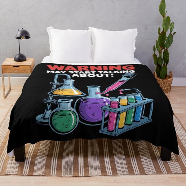 Item preview, Warning May Start Talking About Chemistry Science designed and sold by blueyeeti.