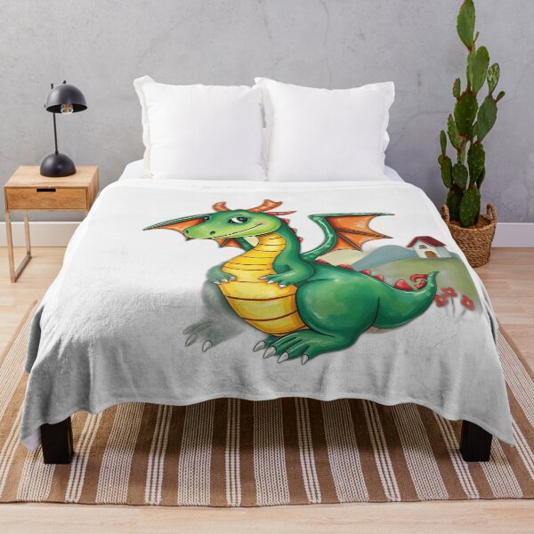 Item preview, Whimsical Colorful Dragon Art designed and sold by sharon1210.