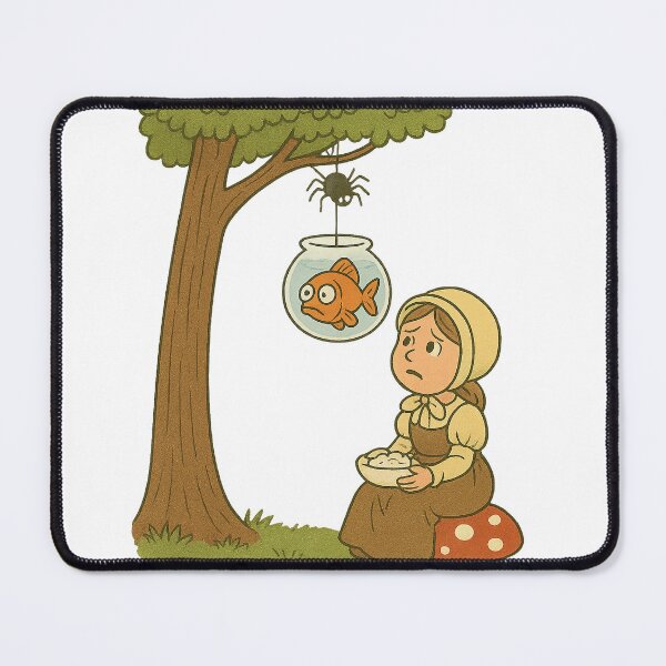 Item preview, Little Miss Muffet's Surprise designed and sold by kornkobart.