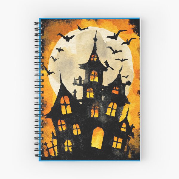 Item preview, Crooked House Against a Grungy Harvest Moon designed and sold by Piotrek0001.