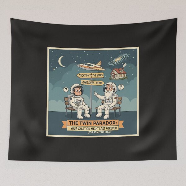 Item preview, The Twin Paradox designed and sold by painterfrank.
