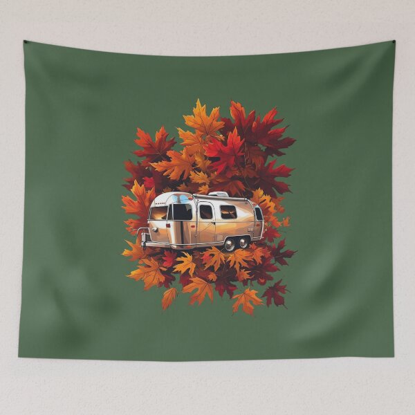 Item preview, Autumn Leaves Retro Rambler designed and sold by Zakrytos ★★★★★.