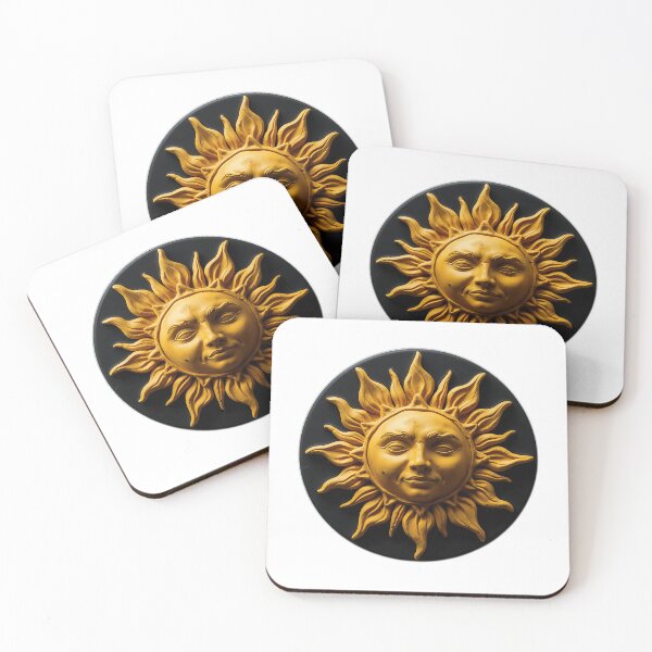 Item preview, Textured Yellow Clay Sun Art designed and sold by sharon1210.