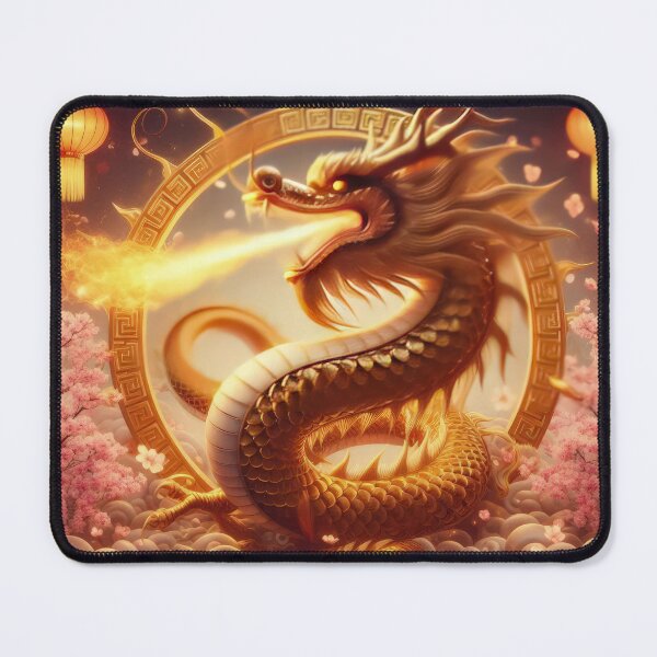 Item preview, golden Japanese dragon in spring,Legendary Animals,Dragons Breathing Fire Phone Cases,dragon art designed and sold by Expressions-Sel.