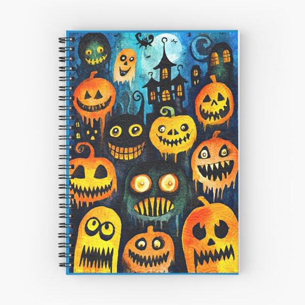 Item preview, Whimsical Monsters and Pumpkins Night Party designed and sold by Piotrek0001.