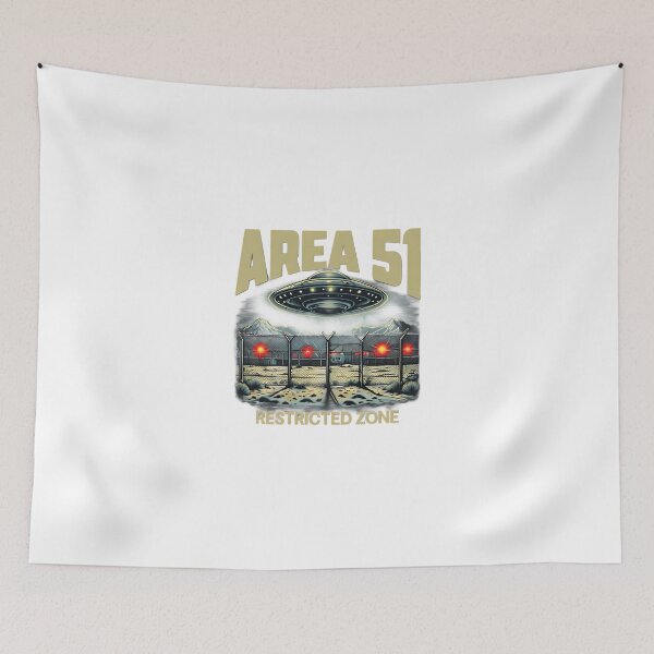 Item preview, Area 51 — Restricted Zone designed and sold by Truth Designs.