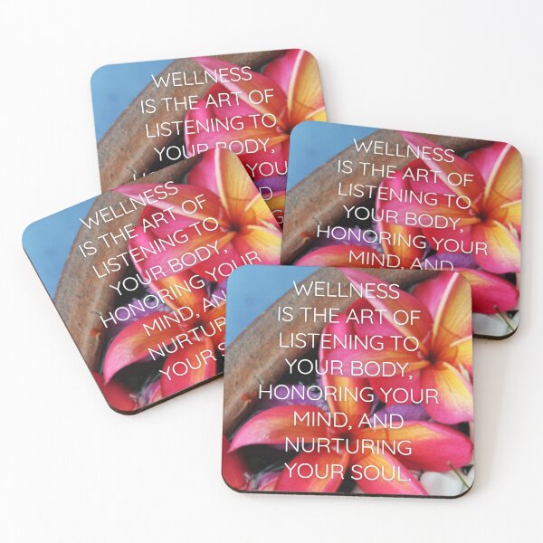 Item preview, Wellness Quote - Mind, Body & Soul Inspiration Design designed and sold by Kewkai.