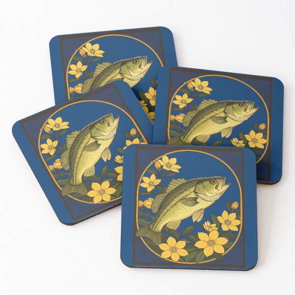 Item preview, Striped Bass Rockfish And Yellow Jasmine designed and sold by taiche.