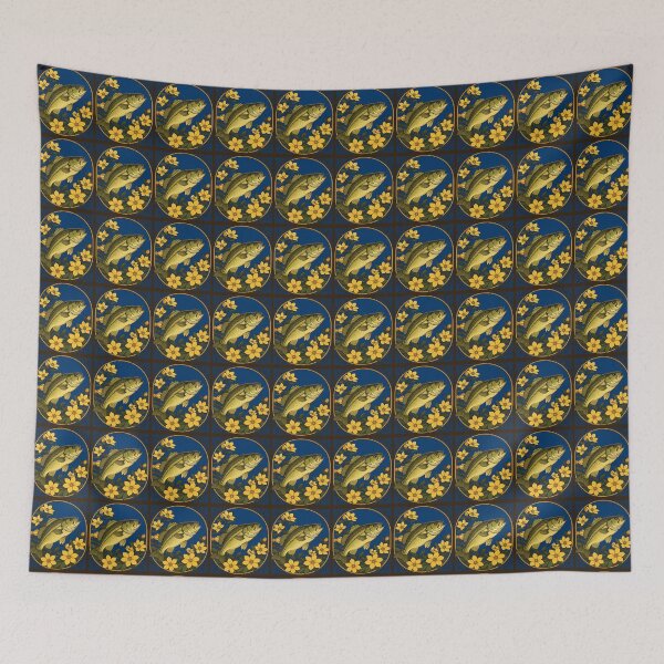 Item preview, Striped Bass Rockfish And Yellow Jasmine designed and sold by taiche.