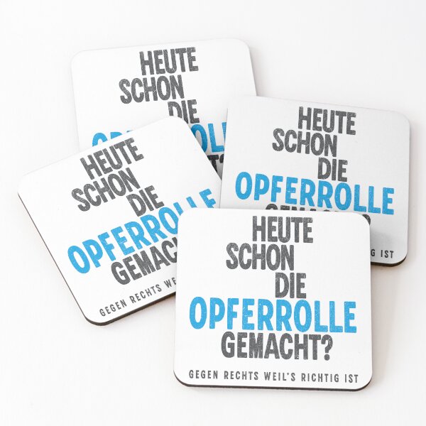 Artikelvorschau, Gegen Rechts – Weil’s richtig ist | Politisches Statement Design entworfen und verkauft von VariousGoodies.