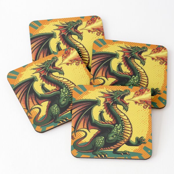 Item preview, vintage dragon breathing fire,Legendary Animals,Dragons Breathing Fire Phone Cases,dragon art designed and sold by Expressions-Sel.