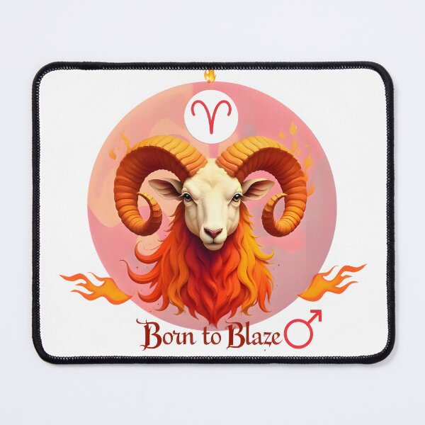 Item preview, Aires- Born to Blaze-Fuel Your Fire designed and sold by PixelInfinite.