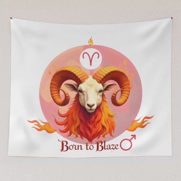Item preview, Aires- Born to Blaze-Fuel Your Fire  designed and sold by PixelInfinite.