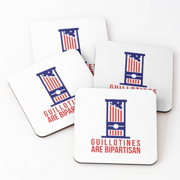 Item preview, Gillotines are bipartisan designed and sold by remerasnerdas.