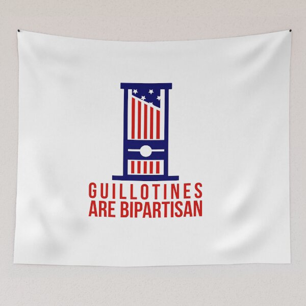 Item preview, Gillotines are bipartisan designed and sold by remerasnerdas.