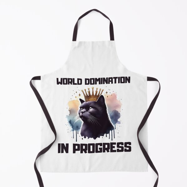 Item preview, World Domination In Progress Cat designed and sold by Viikis.