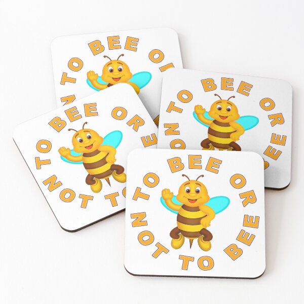 Item preview, To Bee Or Not Too Bee designed and sold by LuxeDigiArt.