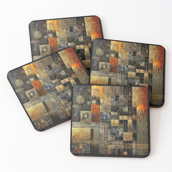 Item preview, Golden Geometry designed and sold by JacquiTaylorArt.