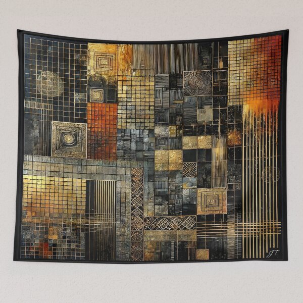 Item preview, Golden Geometry designed and sold by JacquiTaylorArt.