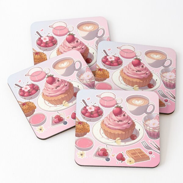 Item preview, Anime Cake – Colorful Kawaii Dessert | Cute Manga Style Food designed and sold by Sugar Wisdom .