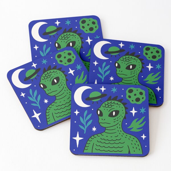 Item preview, Cosmic Reptilian Observer designed and sold by zzz888.