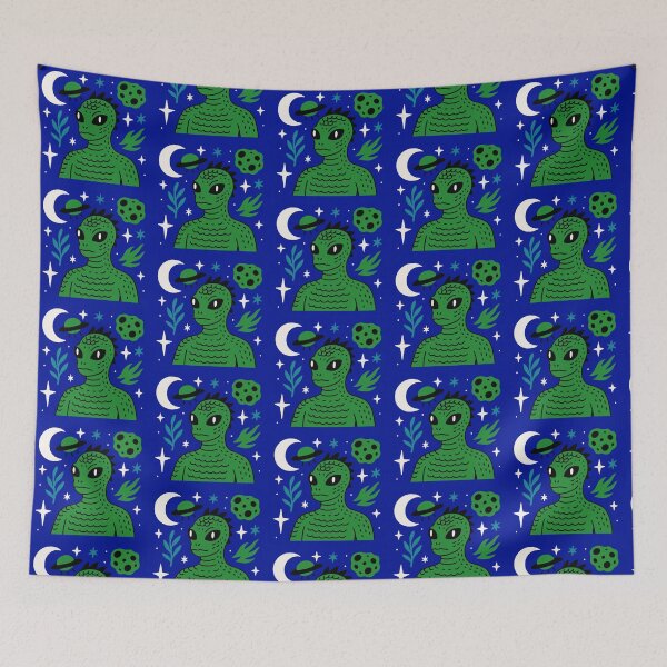 Item preview, Cosmic Reptilian Observer designed and sold by zzz888.