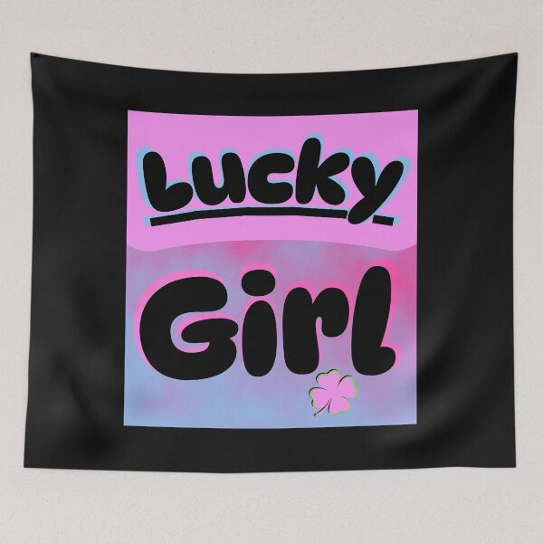 Item preview, Lucky Girl - Sweet and confident. designed and sold by NewtBoo.