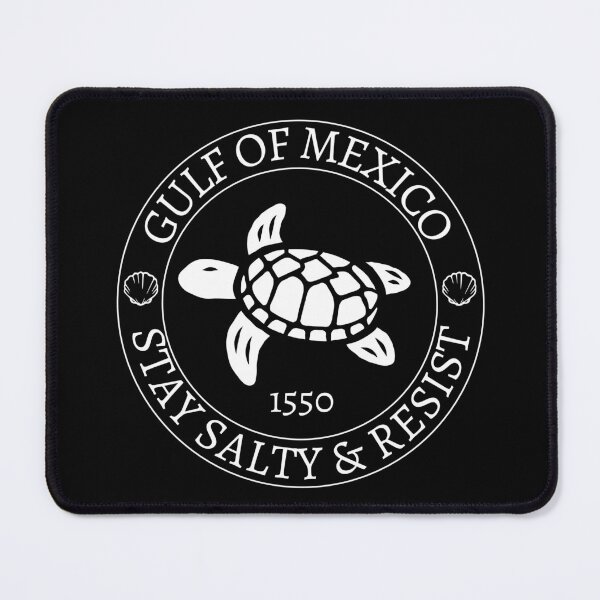 Item preview, GULF OF MEXICO STAY SALTY & RESIST 1550 designed and sold by TeeJungleStudio.