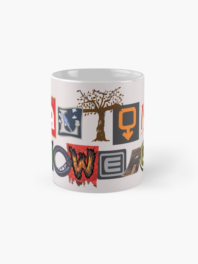 Alternate view of Alton Towers Collage Design Mug