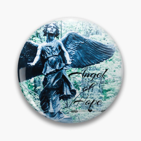 Item preview, Angel of Hope – Blue Toned Inspirational Angel Art designed and sold by Always Special and Personal.