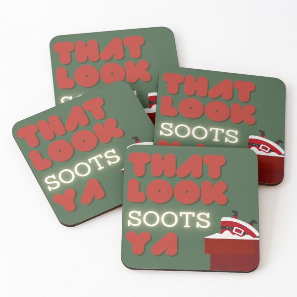 Item preview, Funny Holiday Sticker – That look Soots Ya designed and sold by commonwafflez.