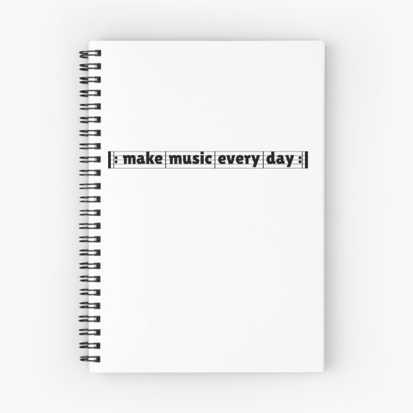 Item preview, Make Music Every Day designed and sold by SorohanMedia.