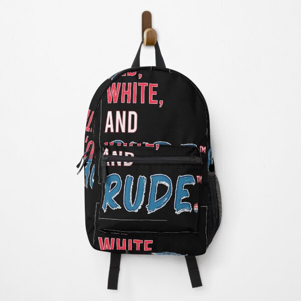 Item preview, RED, WHITE, AND RUDE.™ (for dark-colored products) designed and sold by AmericanArtLLC.