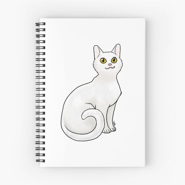 Item preview, Cat - Khao Manee - Gold eyed designed and sold by Jennifer Stolzer.