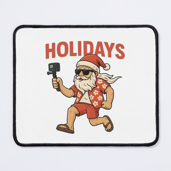 Item preview, Santa with action cam – holiday mode on designed and sold by TravelLensPro.