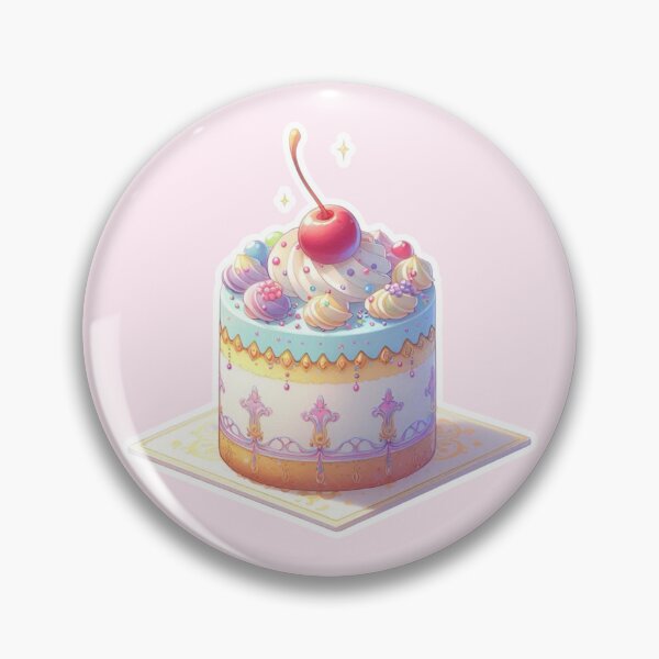 Item preview, Copy of Anime Cake – Colorful Kawaii Dessert | Cute Manga Style Food designed and sold by Sugar Wisdom .