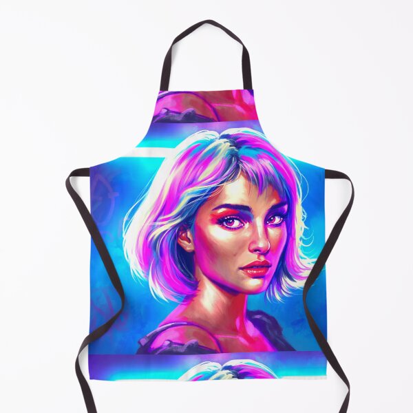 Item preview, The Pink-Haired Paradox. - neo expressionism designed and sold by CleverCulture.