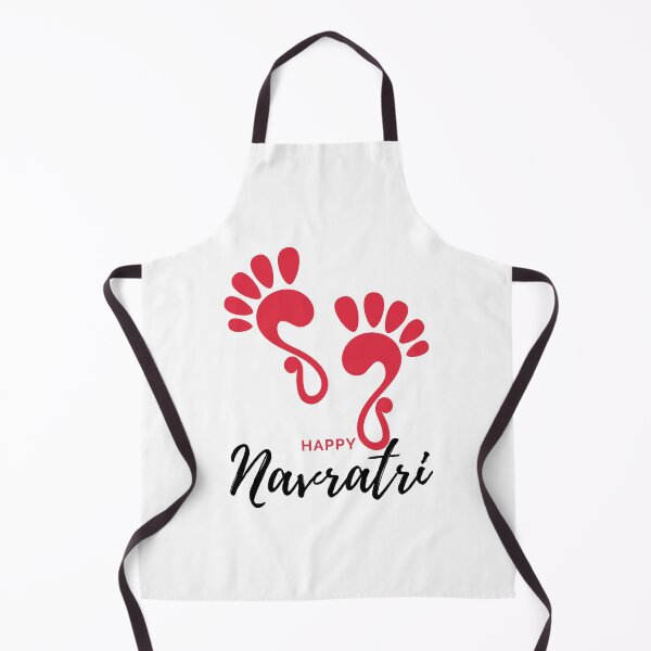 Item preview, Yoga ma Durga Navratri devi footsteps  design 13 for Diwali, dandiya,rangoli and Navratri designed and sold by mndesignworx.
