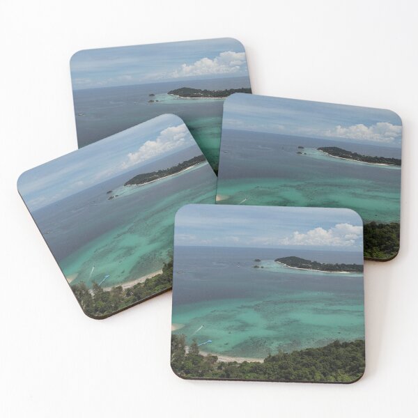 Item preview, Koh Lipe Panorama – Turquoise Bay & Island View designed and sold by TravelLensPro.