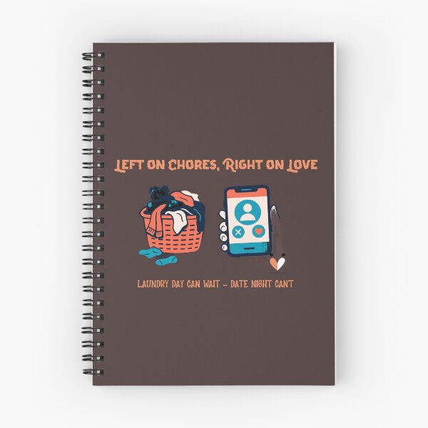 Item preview, Left on Chores, Right on Love – Funny Dating T-Shirt | Swipe Series designed and sold by InkandBranch.
